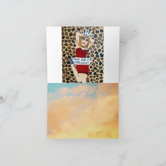 NOTECARD-WORDT HET MOOIE GEZICHT OUD, EEN LICHAAM KAART (Binnen)