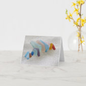 Notecard - Zee Glass Kabob Kaart (Gele Bloem)