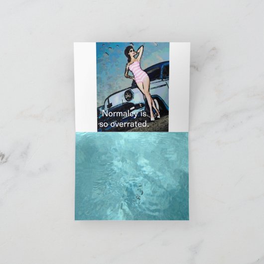 NOTECARD-ZIJND NORMAAL NIET NOODZAKELIJK IS EEN KAART (Binnen)