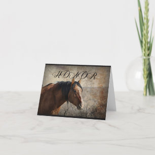 Notecards van de "eer" kaart
