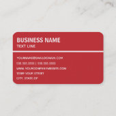 Noteer Visitekaartje (Achterkant)