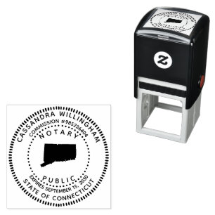 Noteerbare openbare verbinding zelfinktende stempel