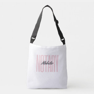 Noteerbare zak crossbody tas