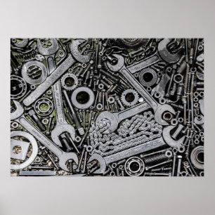 Noten en bouten poster