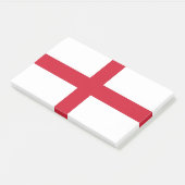Noten met vlag van Engeland, Verenigd Koninkrijk Post-it® Notes (Schuin)