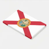 Noten met vlag van Florida, VS Post-it® Notes (Schuin)