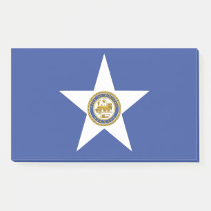 Noten met vlag van Houston, VS Post-it® Notes