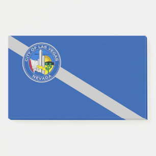 Noten met vlag van Las Vegas, Nevada, Verenigde St Post-it® Notes