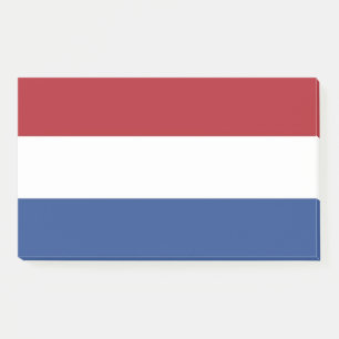 Noten met vlag van Nederland Post-it® Notes