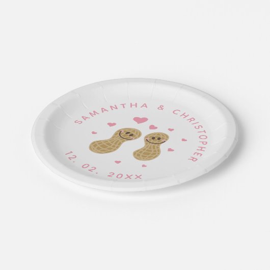 Noten over elke andere grappige bruiloft papieren bordje (Gekanteld)