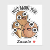 Noten over jou grappige moerdoppen sticker (Vel)