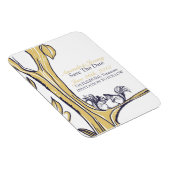 Noten over jullie eekhoorns sparen de datum magneet (Rechterzijde)