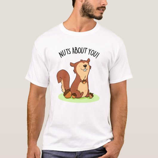 Noten over jullie grappige eekhoorn t-shirt (Voorkant)