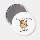 Noten over mijn dochter 2 magneet (Voorkant / Achterkant)