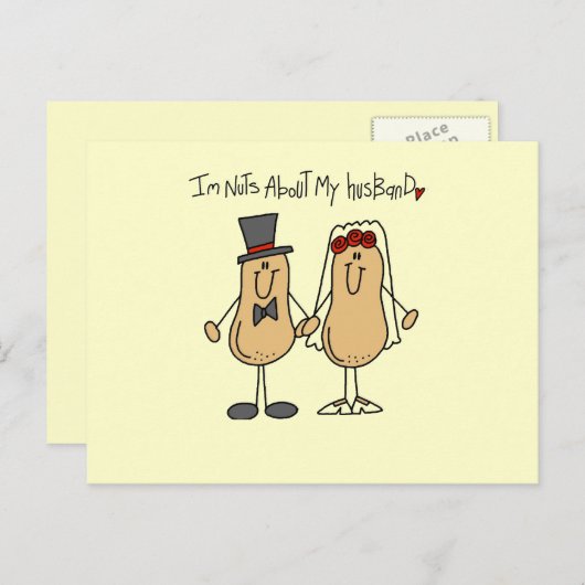 Noten over mijn man T-shirts en cadeautjes Briefkaart (Voorkant / Achterkant)