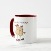 Noten over mijn Mok tussen moeder en zoon (Voorkant links)