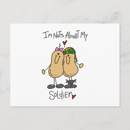 Noten over mijn Soldaat T-shirts en cadeautjes Briefkaart (Voorkant)