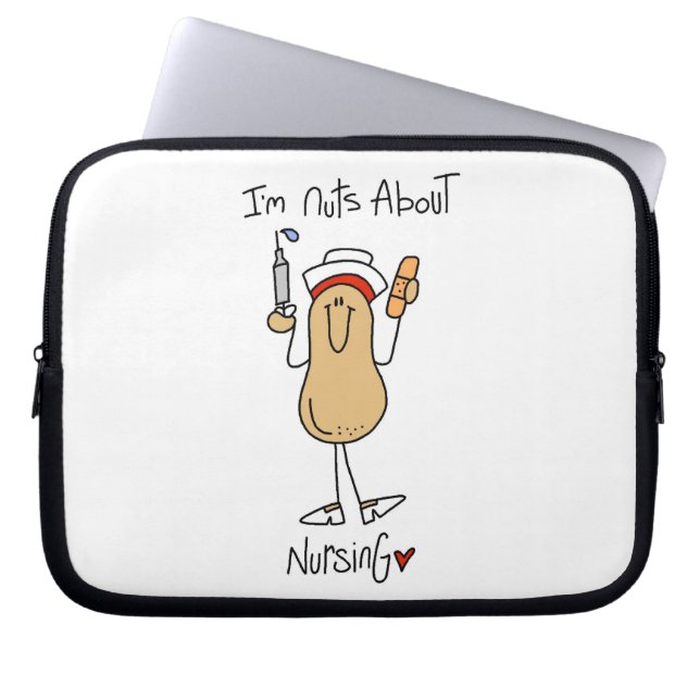 Noten over verpleegt-T-shirts en cadeautjes Laptop Sleeve (Voorkant)