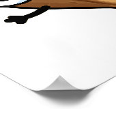 Noten Verliefd Op Jou Grappige Noten Woorden  Poster (Hoek)
