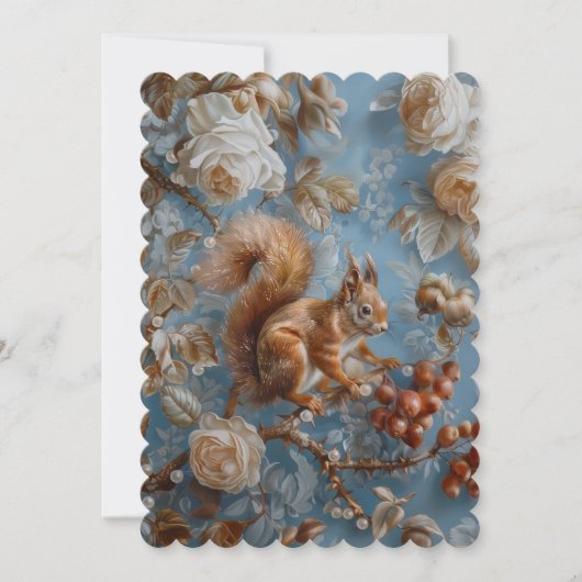 Noten - Vlakke Uitnodigingsgrootte: 12,7 cm x 17,8 Save The Date (Voorkant)