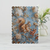 Noten - Vlakke Uitnodigingsgrootte: 12,7 cm x 17,8 Save The Date (Staand voorkant)