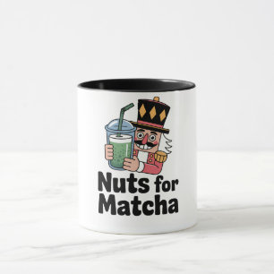 Noten Voor Matcha Kerst Notenkraker Matcha Drank Mok