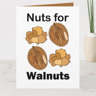 Noten Voor Walnoten Grappig Kaart