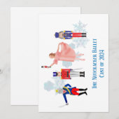 Notenkaarten Notenkraker Ballet Kaart (Voorkant / Achterkant)