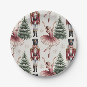 Notenkraker Ballerina balletdanseres kerstboom Papieren Bordje