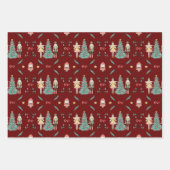 Notenkraker Ballerina Kerst Wrapping Papier Zij Inpakpapier Vel (Voorkant)