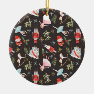 Notenkraker Ballerina kerstcadeaus Keramisch Ornament