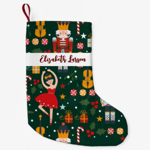 Notenkraker & Ballerina Schattige Groen Vrolijk Ke Kleine Kerstsok