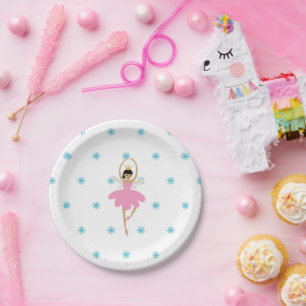Notenkraker Ballet Ballerina Fairy Illustratie Papieren Bordje