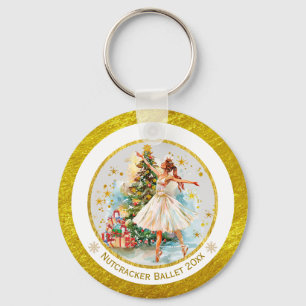 Notenkraker Ballet Ballerina - Kerst Cadeau Sleutelhanger