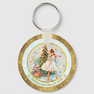 Notenkraker Ballet Ballerina - Kerst Cadeau Sleutelhanger