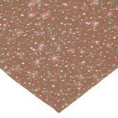 Notenkraker Ballet Brown Glitter Korte Tafelloper (Hoek)