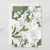 Notenkraker Ballet Groene Kerstkaart Kaart (Achterkant)