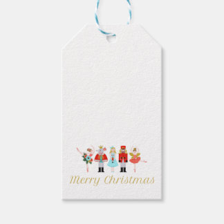 Notenkraker Ballet Kerst Gift Tags Cadeaulabel
