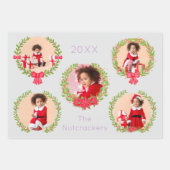 Notenkraker Ballet Kerstfoto inpakpapier (Voorkant 2)