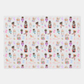 Notenkraker Ballet Kerstfoto inpakpapier (Voorkant 3)