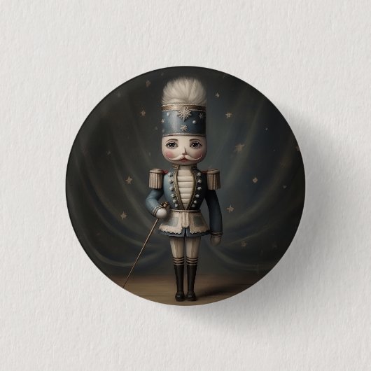Notenkraker Ballet Notenkraker Ronde Button 3,2 Cm (Voorkant)