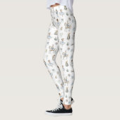 Notenkraker Ballet Patroon Kerstmis Leggings (Links)