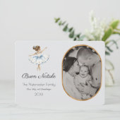 Notenkraker Buon Natale Foto Wenskaart Kaart (Staand voorkant)