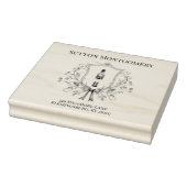 Notenkraker Classic Christmas Crest Rubberstempel (Stempel)
