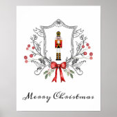 Notenkraker Classic Crest Art Poster (Voorkant)