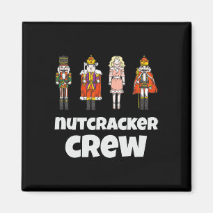 Notenkraker Crew Family Matching Xmas Boys Mannen  Magneet