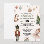 Notenkraker Elke leeftijd Verjaardag Vakantie Kaart (Voorkant / Achterkant)