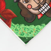 Notenkraker fleece deken (Hoek)