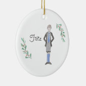Notenkraker Fritz Keepsake Keramisch Ornament (Rechts)