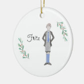Notenkraker Fritz Keepsake Keramisch Ornament (Links)
